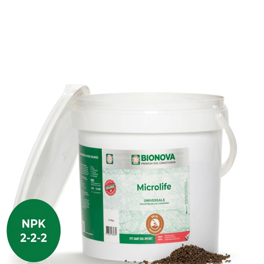 BIONOVA MicroLife Feststoffdünger 2kg (Bild für) BIONOVA MicroLife Feststoffdünger 2kg